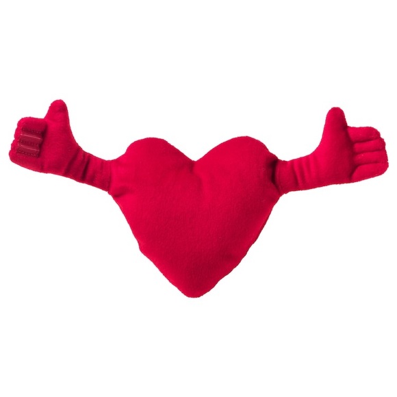 IKEA Other - Valentine’s Day HUG heart IKEA KAMRATLIG Mini Soft Toy Red hugging love Amor